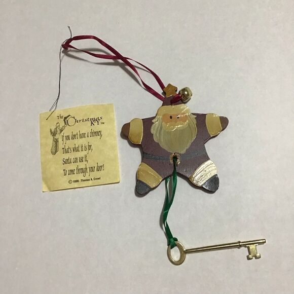 Christmas Santa’s Key 1996 Magic Santa Key Thomas A. Crowl - Picture 1 of 4